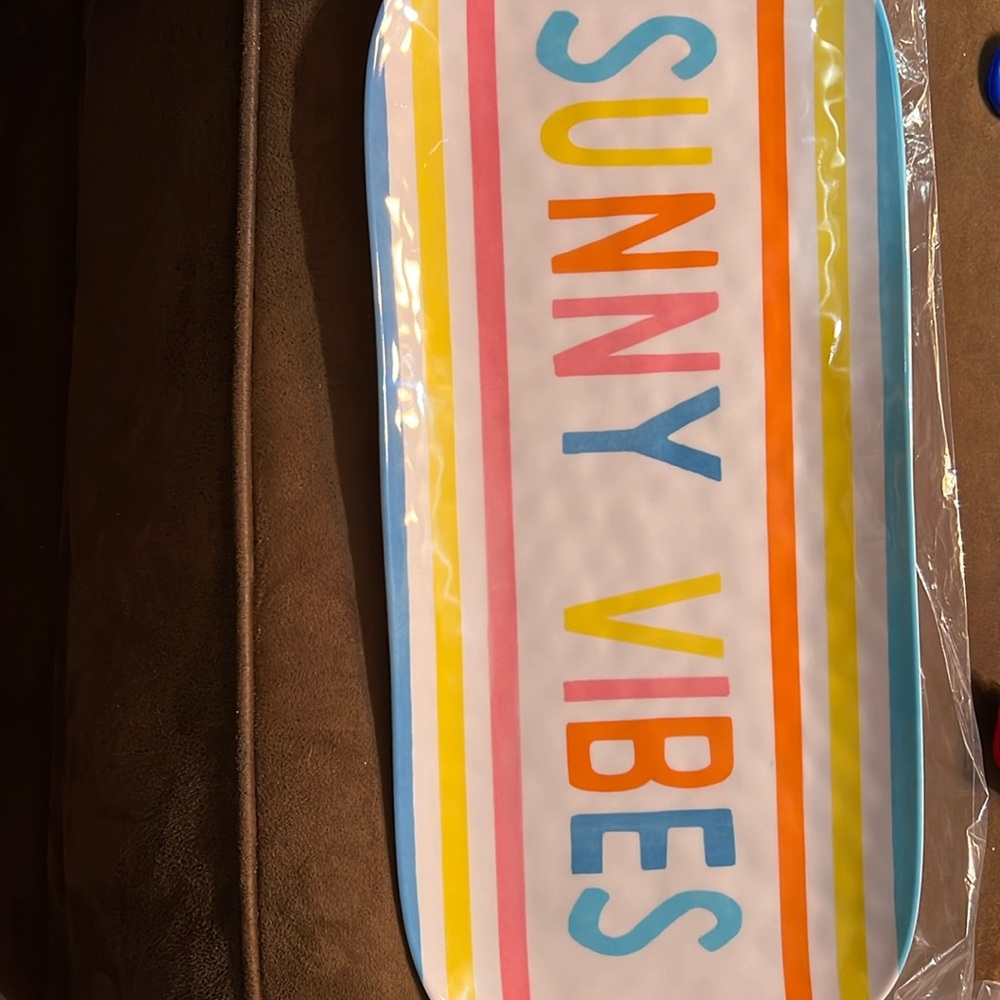 NWT  Celebrate Together “Sunny Vibes” Treat Tray